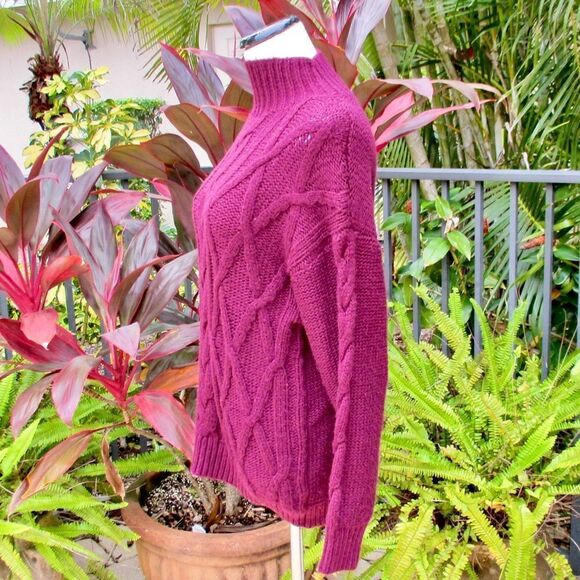 Express Mock Neck Knit Sweater - Picture 2 of 5